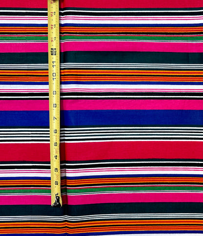 African Print Fabric/Ankara - Red, Blue, Pink, Green "Color Theory" Design, YARD or WHOLESALE