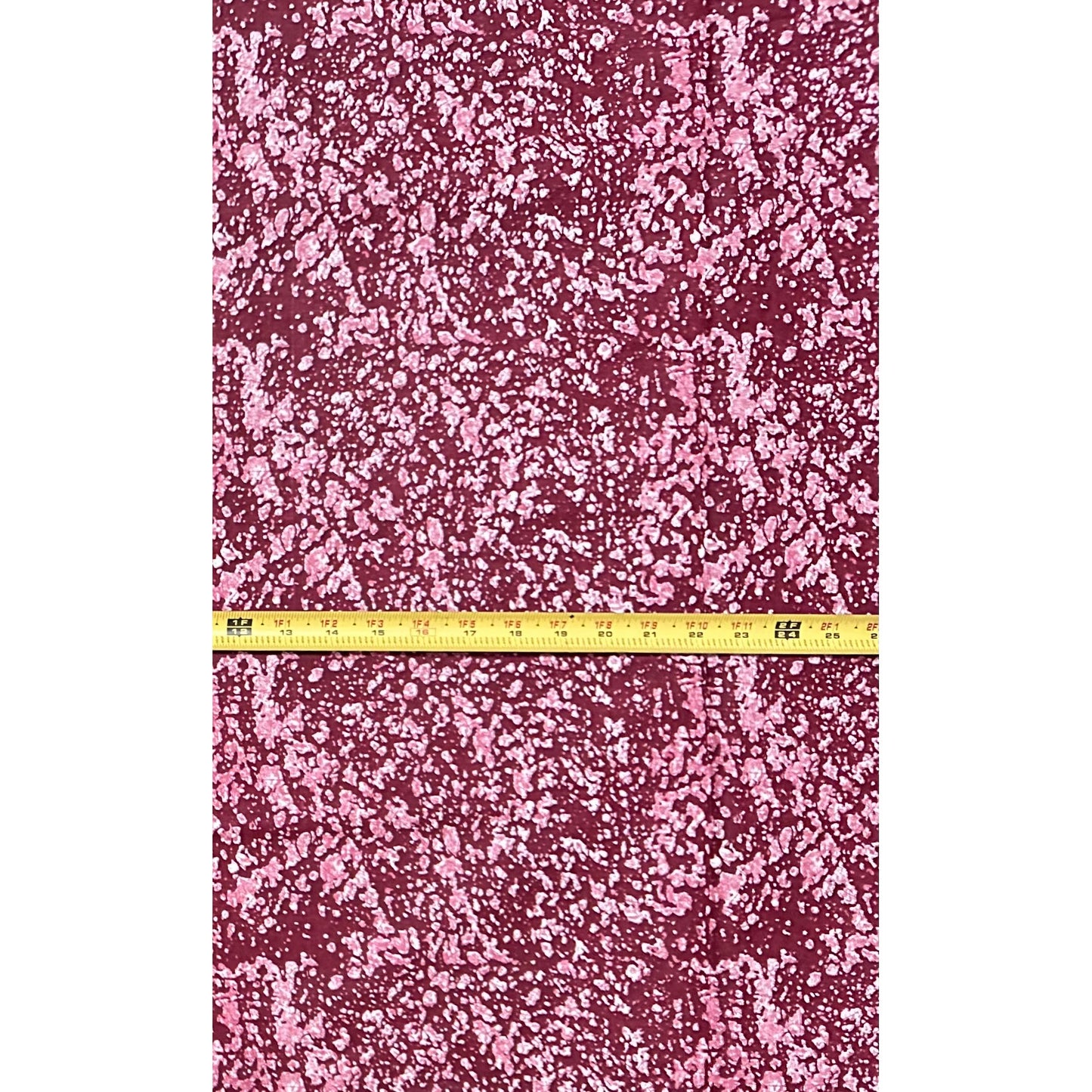 African Print Fabric/Ankara - Red, Pink "Vintage Winehouse" Design, YARD or WHOLESALE