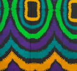 African Print Fabric/ Ankara - Purple, Green, Teal, Yellow 'Madiba Reign', YARD OR WHOLESALE