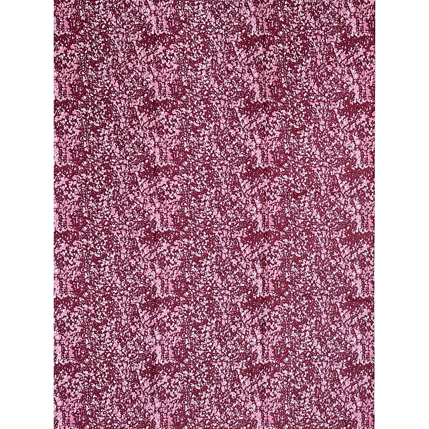 African Print Fabric/Ankara - Red, Pink "Vintage Winehouse" Design, YARD or WHOLESALE