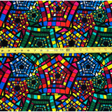 African Print Fabric/ Ankara - Rainbow 'An Ode to Douglas Phillips Deux', YARD or WHOLESALE