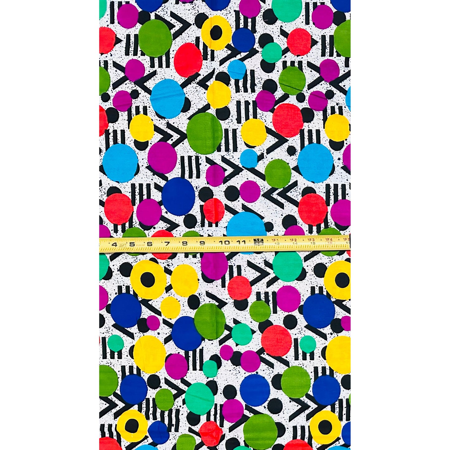 African Print Fabric/ Ankara - Multicolored 'The Group Chat', YARD or WHOLESALE