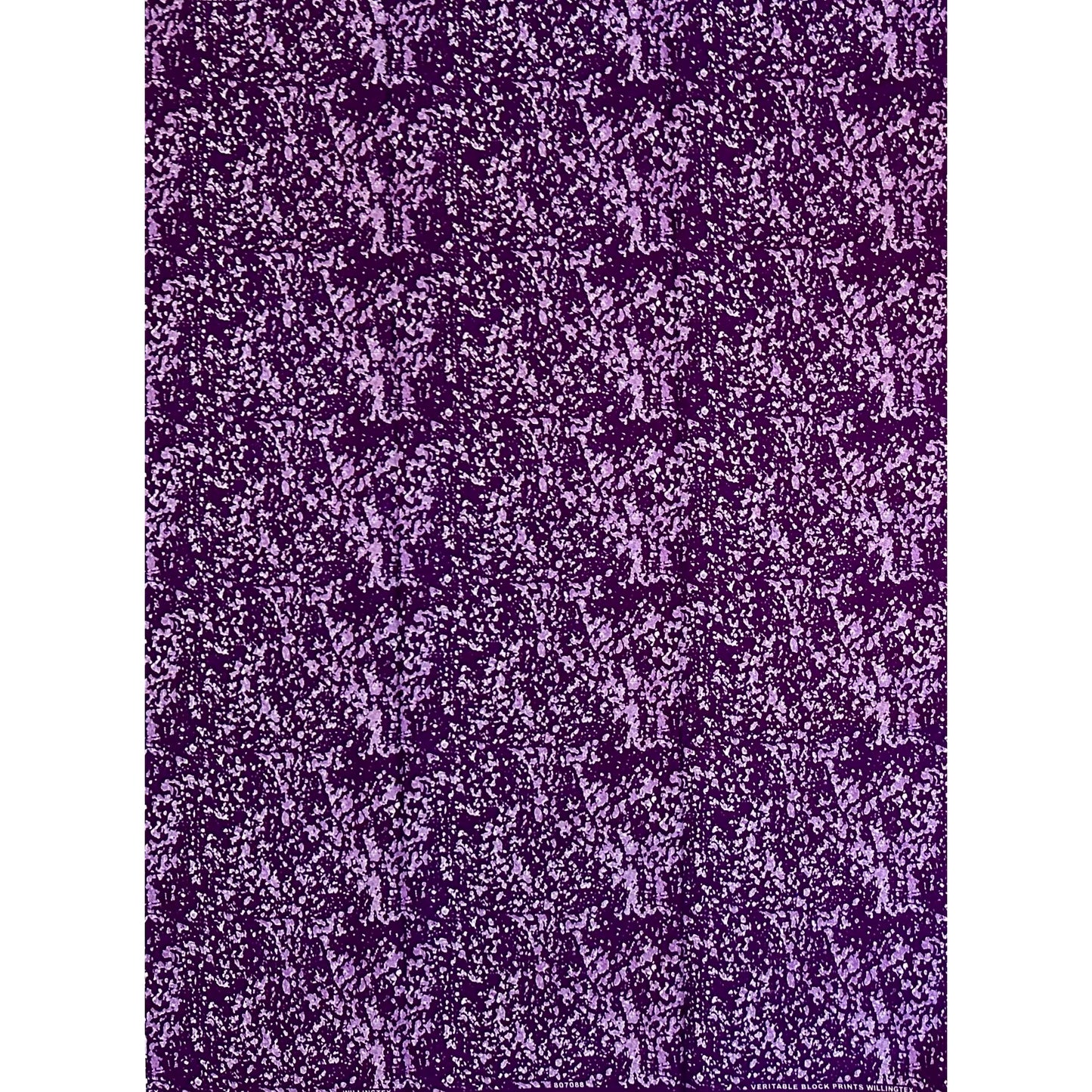 African Print Fabric/Ankara - Shades of Purple "Vintage Winehouse" Design, YARD or WHOLESALE