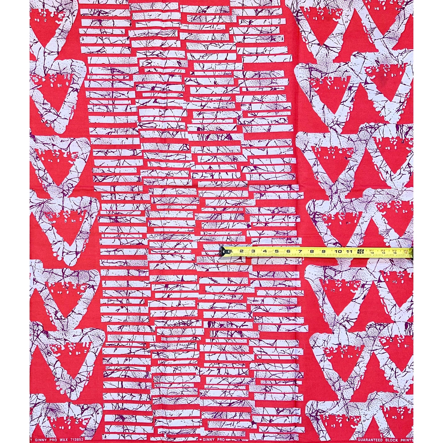 African Print Fabric/ Ankara - Pink, Purple 'Ìkéde Signal', Per YARD or WHOLESALE