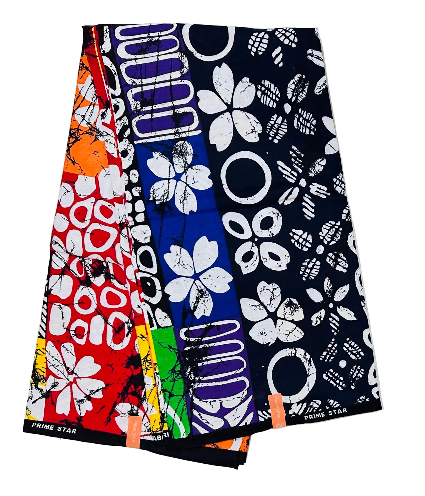 African Print Fabric/ Ankara - Multicolored 'Beautiful Chaos', YARD or WHOLESALE