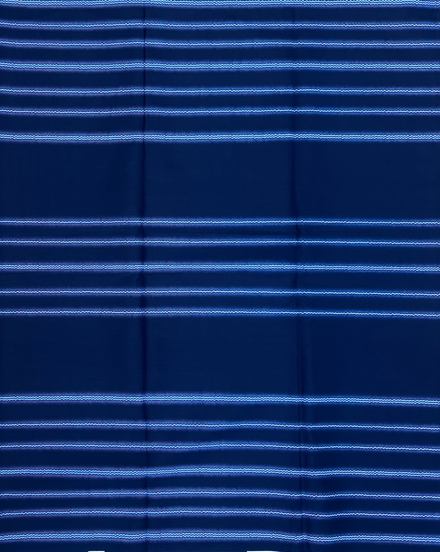 African Print Fabric/ Ankara - Shades of Blue 'The Weaver’s Tide', Yard or Wholesale