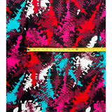 African Print Fabric/ Ankara - Red, Pink, Wine, Blue, Black ‘Kifaru Spirit', YARD or WHOLESALE