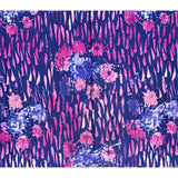 African Print Fabric/ Ankara - Pink, Shades of Purple 'Iroko Veil', Yard or Wholesale