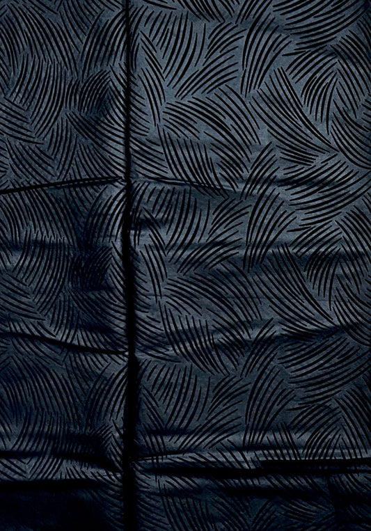 African Print Fabric/ Ankara - Solid Black, Per Yard or Wholesale (Copy)