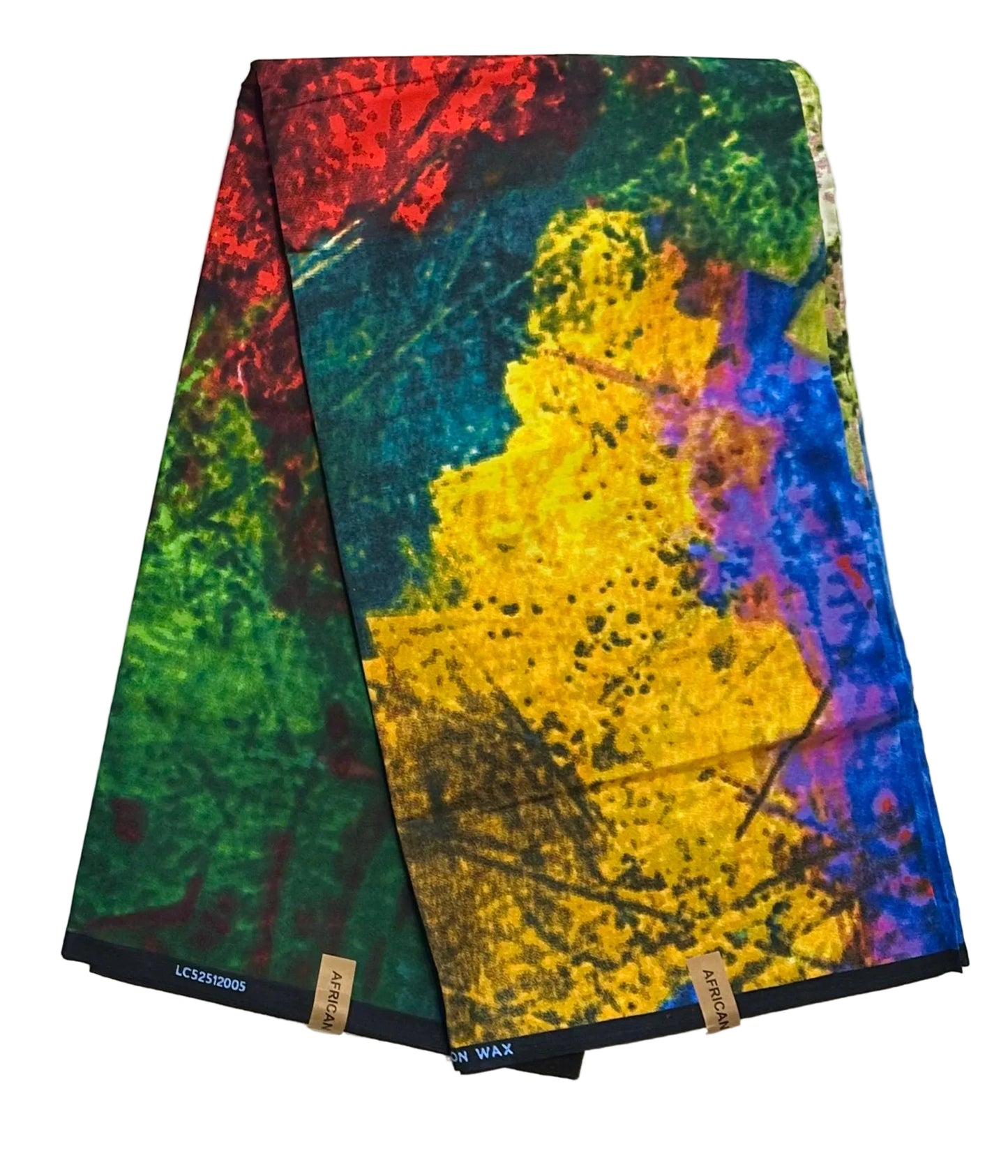 African Print Fabric/ Ankara - Multicolored 'Full Life' Design, Yard or Wholesale (Copy)