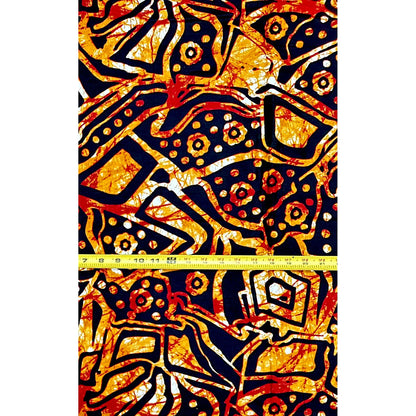 African Print Fabric/ Ankara - Shades of Brown 'Kòkòrò Ina' Design, YARD or WHOLESALE