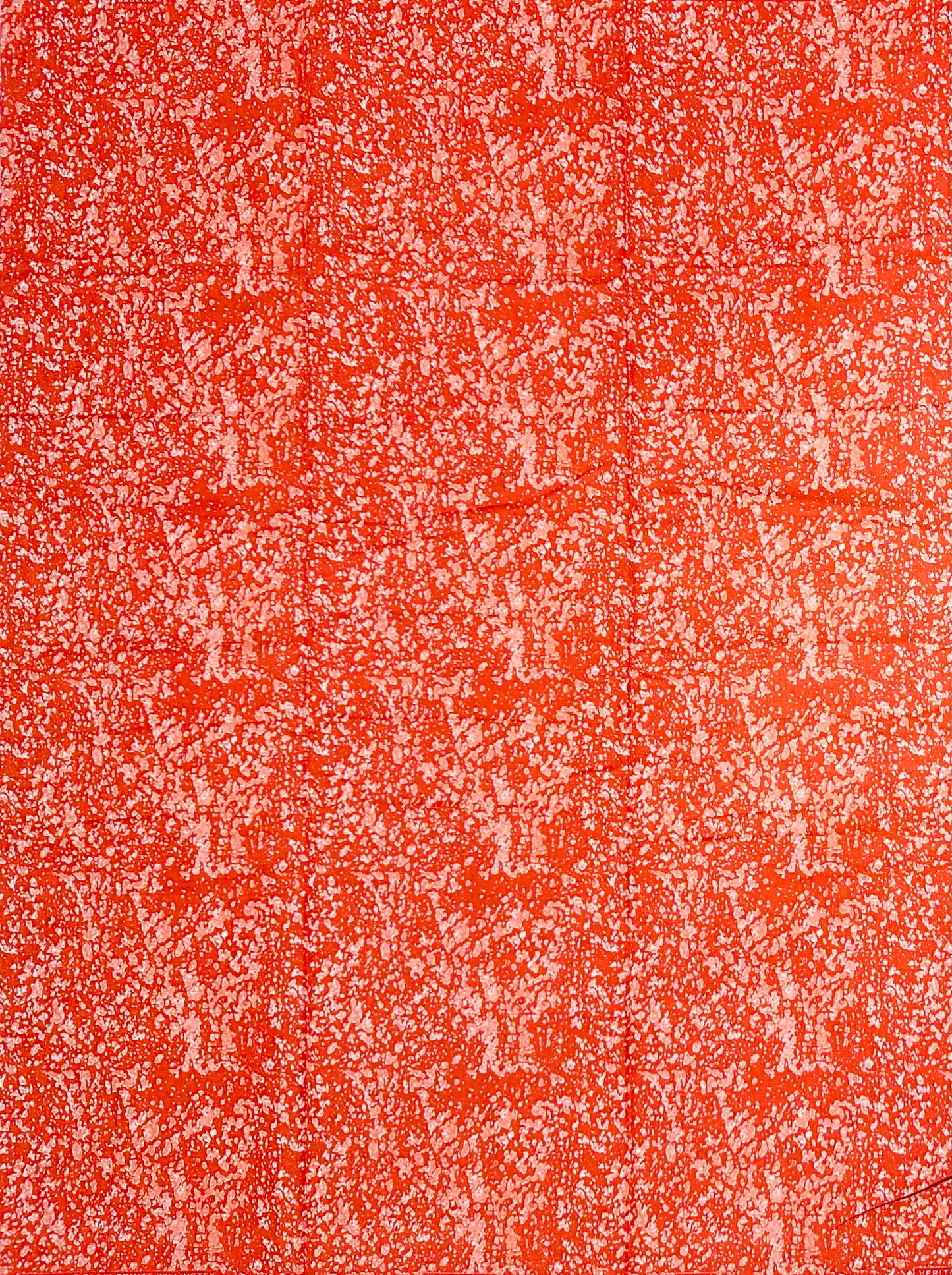 African Print Fabric/Ankara - Orange "Vintage Winehouse" Design, YARD or WHOLESALE