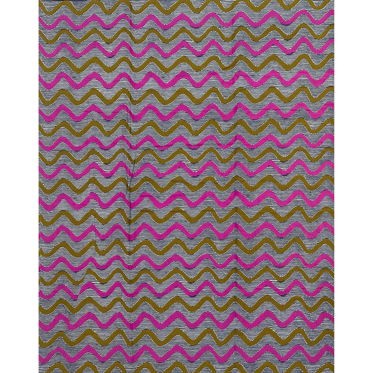 African Print Fabric/Ankara - Purple, Brown 'The Long Sway', YARD or WHOLESALE
