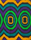 African Print Fabric/ Ankara - Purple, Green, Teal, Yellow 'Madiba Reign', YARD OR WHOLESALE