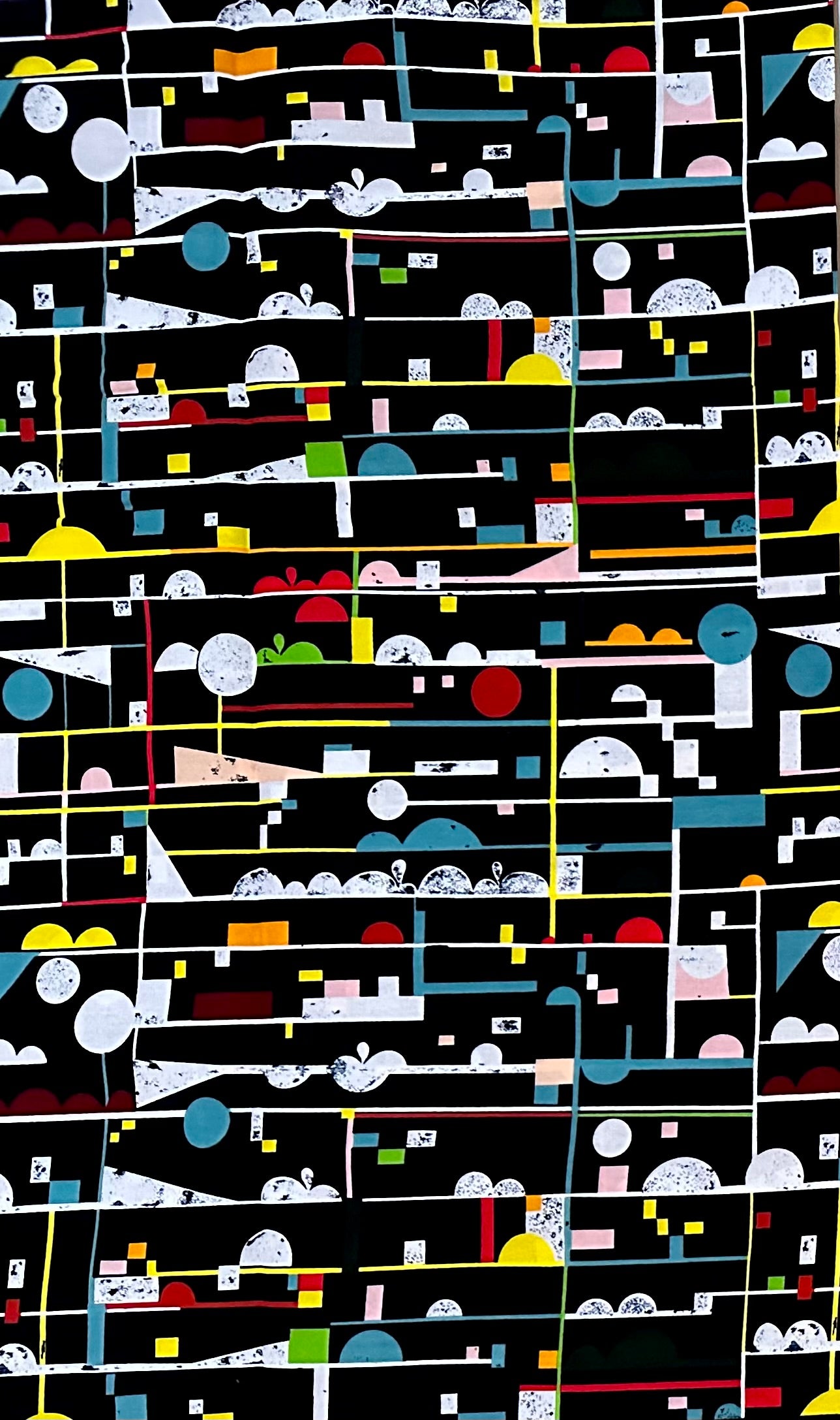 African Print Fabric/ Ankara - Black, Blue, Red, Yellow, Green, Brown 'Creative Director', YARD or WHOLESALE