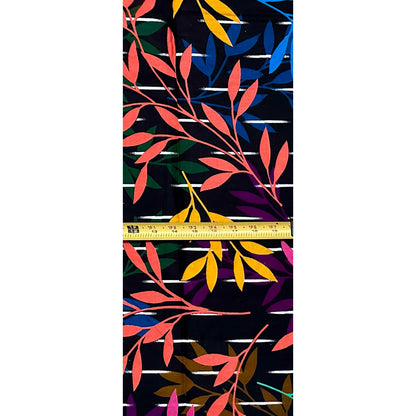 African Print Fabric/ Ankara - Multicolored 'Text Me When You Land', YARD or WHOLESALE