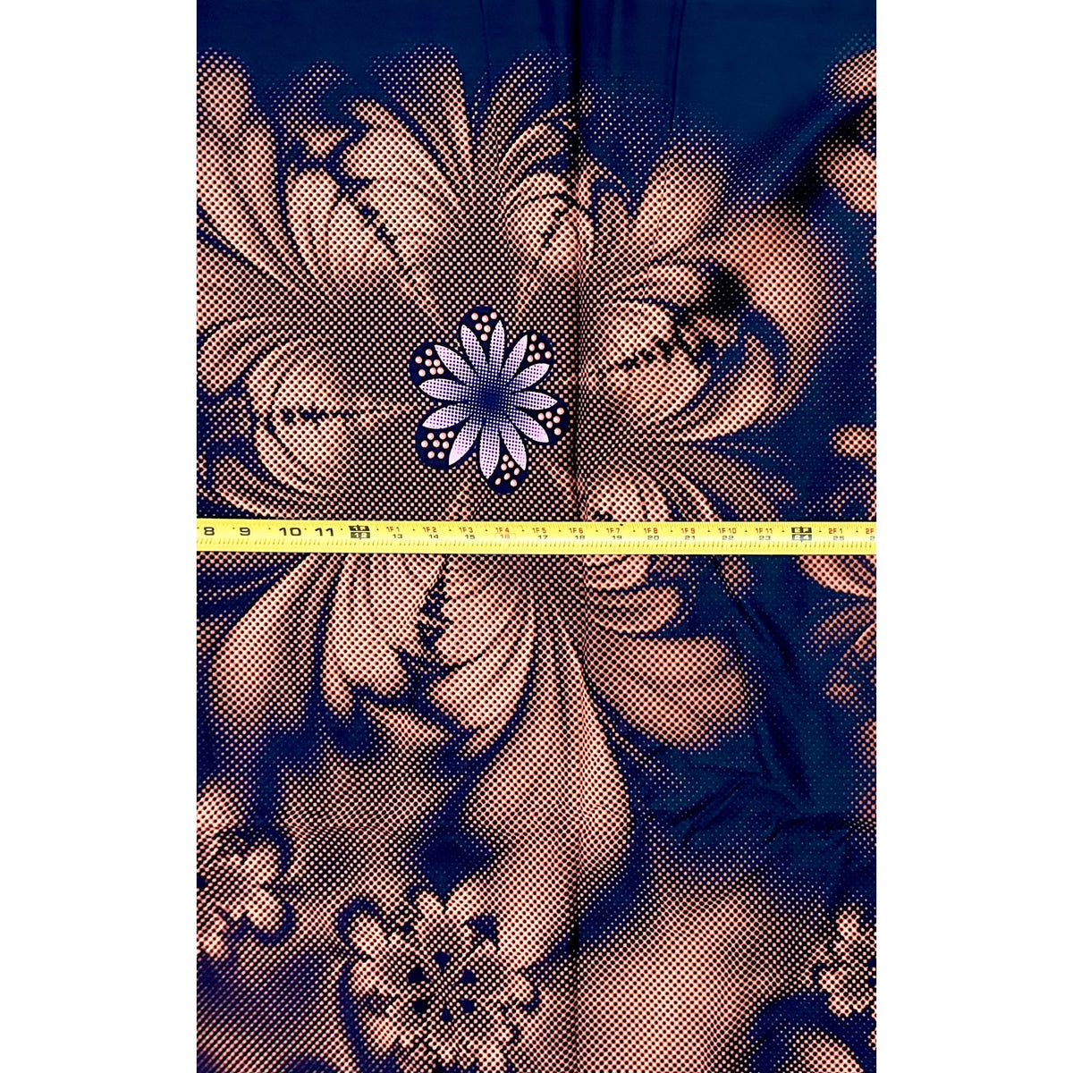 African Print Fabric/ Ankara - Brown, Black, Pink "Big Occasion", YARD or WHOLESALE