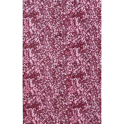 African Print Fabric/Ankara - Red, Pink "Vintage Winehouse" Design, YARD or WHOLESALE