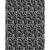 African Print Fabric/ Ankara - Black & White 'Marara', YARD OR WHOLESALE