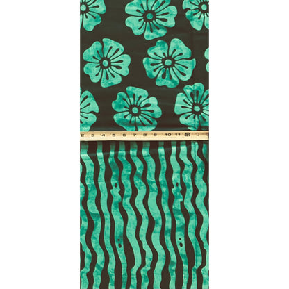 African Print Fabric/ Ankara - Shades of Green 'Child of the Tree', Per Yard or Wholesale