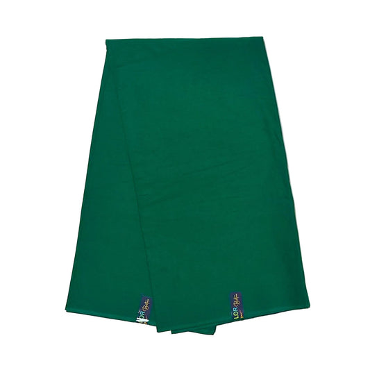 African Print Fabric/ Ankara - Solid Emerald Green, Per Yard or Wholesale