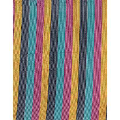 African Print Fabric/ Ankara - Red, Yellow, Green, Black 'Good Company', YARD or WHOLESALE