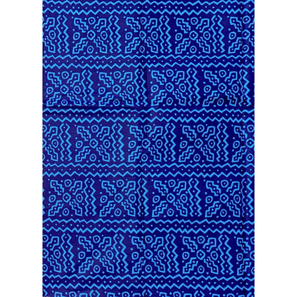 African Print Fabric/ Ankara - Shades of Blue, ‘Adaho Luxe' YARD or WHOLESALE