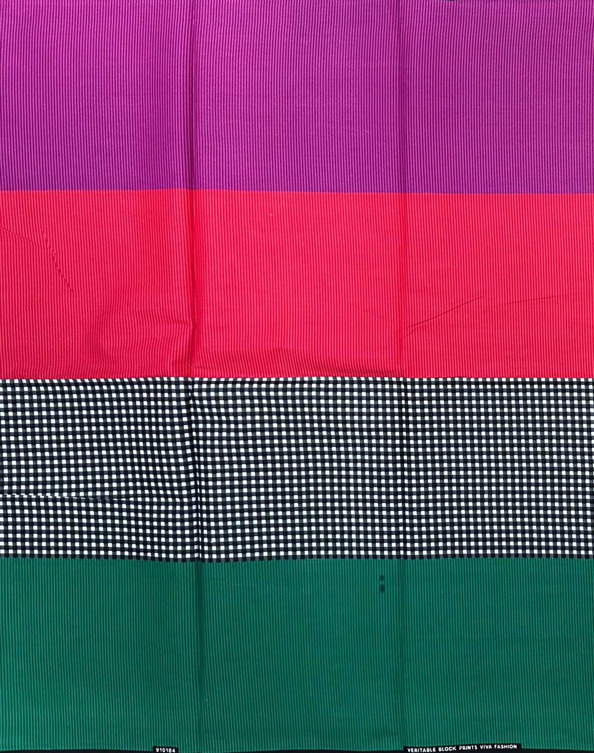 African Print Fabric/ Ankara - Purple, Pink, Green, Grat 'Decatur Detour', YARD or WHOLESALE