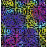 African Print Fabric/ Ankara - Purple Rainbow "Adesuwa Cross", YARD or WHOLESALE