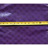 African Bazin (Brocade) Fabric - Purple, Per Yard