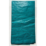 African Bazin (Brocade) Fabric - Teal, Per Yard
