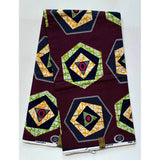 African Print Fabric/ Ankara - Magenta, Navy, Green, Orange ‘Imani’s Ways, Yard or Wholesale
