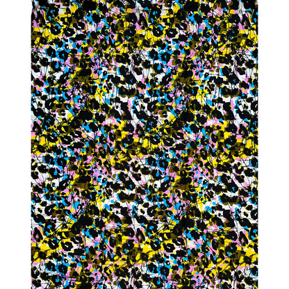 African Print Fabric/ Ankara - Yellow, Blue, Black, Pink ‘Crazy, Sexy, Cool', YARD or WHOLESALE