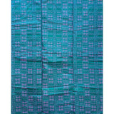 African Print Fabric/ Ankara - Teal, Purple 'Koko Treble', YARD or WHOLESALE