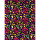 African Print Fabric/ Ankara - Purple, Pink 'An Ode to Douglas Phillips', YARD or WHOLESALE