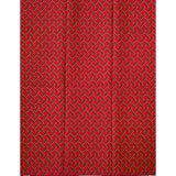 African Print Fabric/ Ankara - Red, Marigold, Black 'Groundnuts” YARD or WHOLESALE