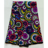 African Print Fabric/ Ankara - Rainbow 'Adade Joy' Design, YARD or WHOLESALE