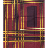 African Print Fabric/ Ankara - Dark Red, Marigold 'Prince of Sokoto' Design, YARD or WHOLESALE