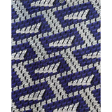 African Print Fabric/ Ankara - Purple, White, Navy “Reign", YARD or WHOLESALE