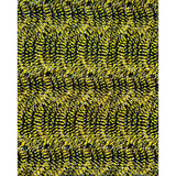 African Print Fabric/ Ankara - Yellow, Brown, Black 'Dada Illusion' Design, YARD or WHOLESALE