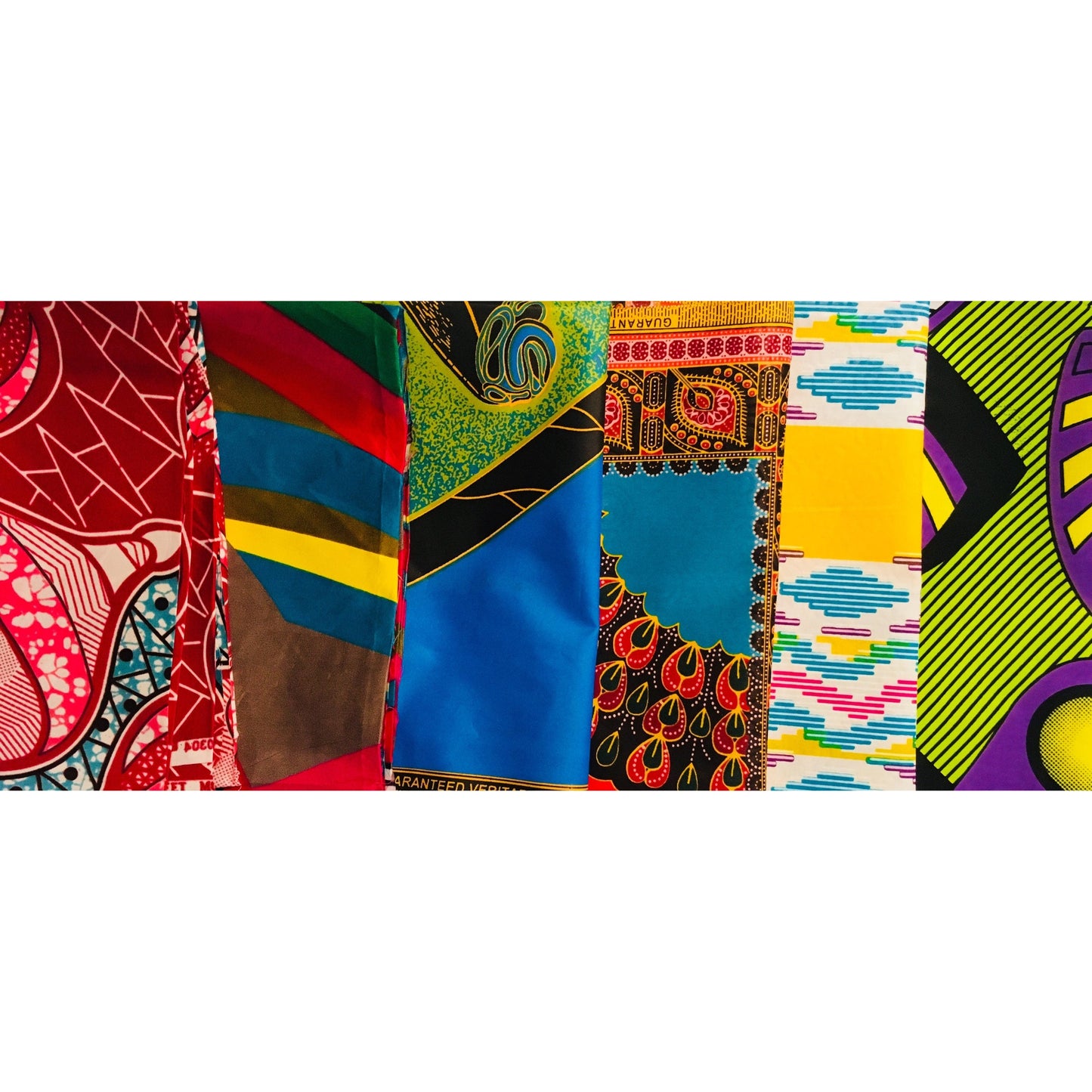 Half Yard Bundle - Random or Customized Selection of African Print Fabrics