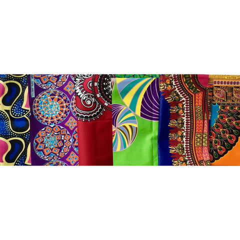 Half Yard Bundle - Random or Customized Selection of African Print Fabrics