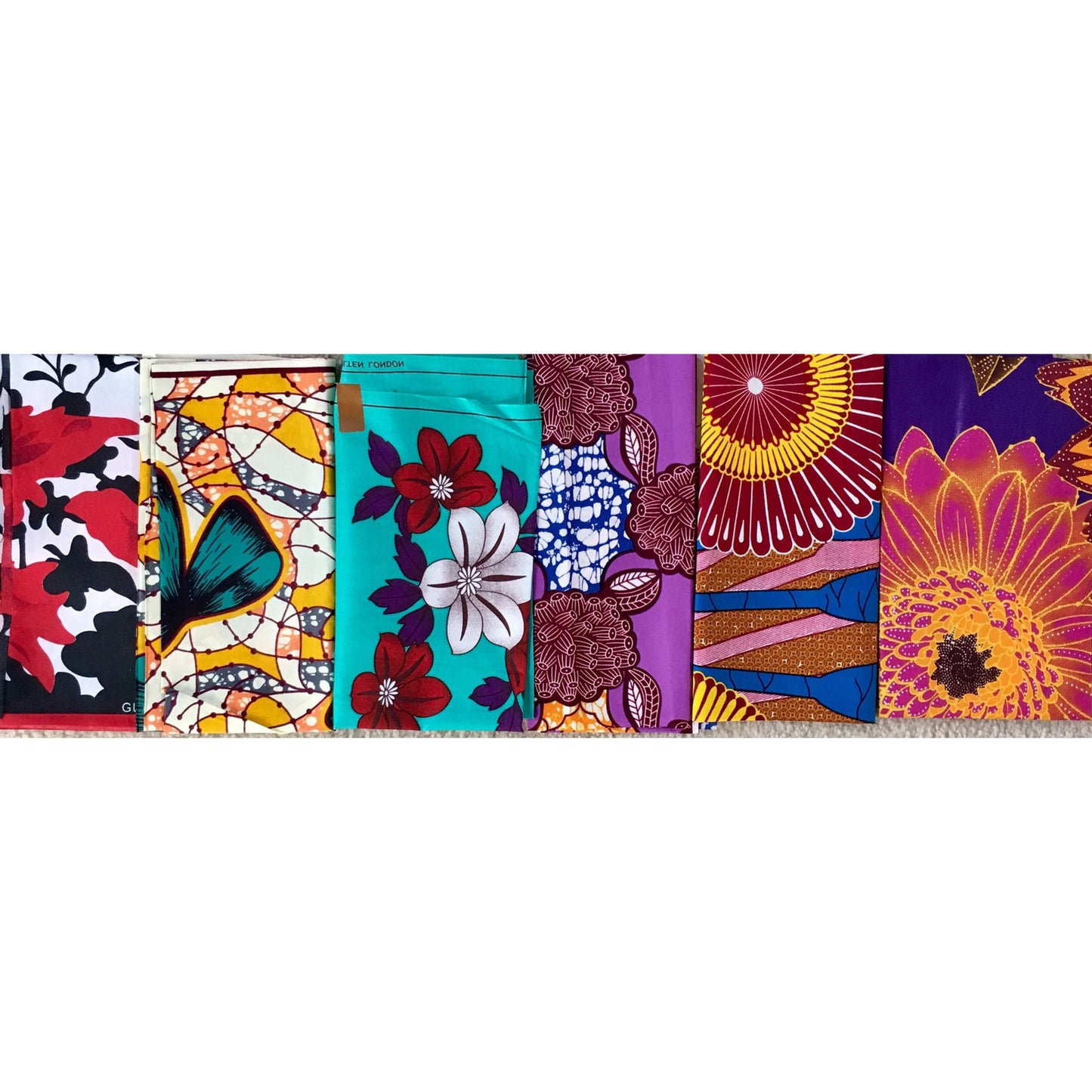Half Yard Bundle - Random or Customized Selection of African Print Fabrics